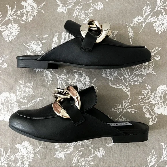 Steve Madden KIKI Mules - Black, Size 7.5 - Picture 6 of 11